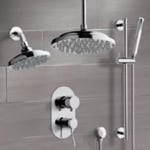 Remer DCS03 Dual Shower Head Shower System with Handheld